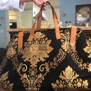 Large Embroidered Weekender Duffle